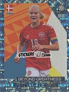 Sticker Pernille Harder (Denmark) - FIFA Women's World Cup Australia & New Zealand 2023
 n. 291 - Panini