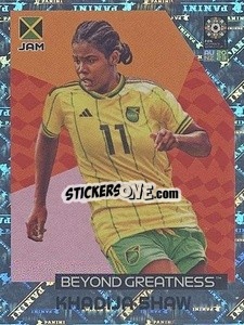 Sticker Khadija Shaw (Jamaica)