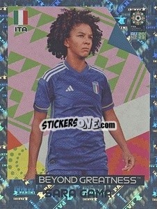 Figurina Sara Gama (Italy) - FIFA Women's World Cup Australia & New Zealand 2023
 - Panini