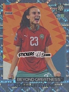 Figurina Rosella Ayane (Morocco) - FIFA Women's World Cup Australia & New Zealand 2023
 - Panini