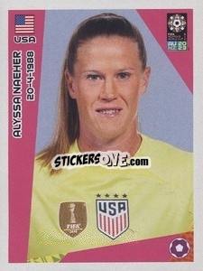 Sticker Alyssa Naeher - FIFA Women's World Cup Australia & New Zealand 2023
 - Panini