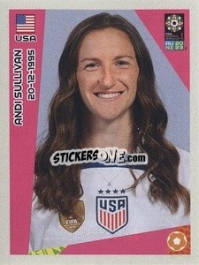 Sticker Andi Sullivan - FIFA Women's World Cup Australia & New Zealand 2023
 - Panini