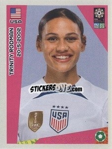 Figurina Trinity Rodman - FIFA Women's World Cup Australia & New Zealand 2023
 - Panini