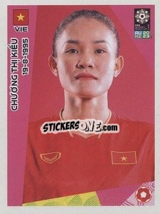 Sticker Chương Thị Kiều - FIFA Women's World Cup Australia & New Zealand 2023
 - Panini
