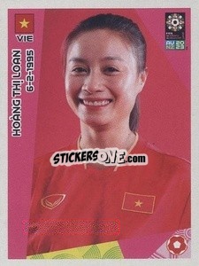 Sticker Hoàng Thị Loan - FIFA Women's World Cup Australia & New Zealand 2023
 - Panini