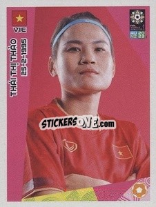 Sticker Thái Thị Thảo - FIFA Women's World Cup Australia & New Zealand 2023
 - Panini