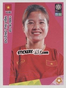 Sticker Dương Thị Vân - FIFA Women's World Cup Australia & New Zealand 2023
 - Panini