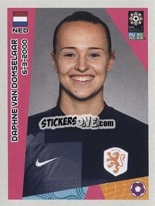 Sticker Daphne van Domselaar - FIFA Women's World Cup Australia & New Zealand 2023
 - Panini