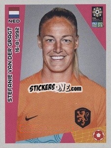 Sticker Stefanie can der Gragt