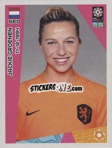 Cromo Jackie Groenen - FIFA Women's World Cup Australia & New Zealand 2023
 - Panini