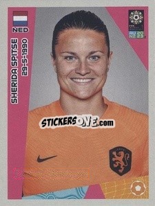 Sticker Sherida Spitse - FIFA Women's World Cup Australia & New Zealand 2023
 - Panini