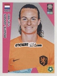 Sticker Renate Jansen - FIFA Women's World Cup Australia & New Zealand 2023
 - Panini