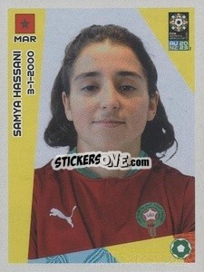 Sticker Samya Hassani - FIFA Women's World Cup Australia & New Zealand 2023
 - Panini