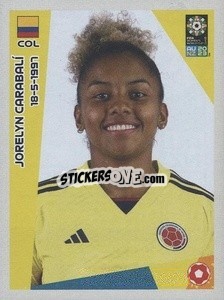 Figurina Jorelyn Carabalí - FIFA Women's World Cup Australia & New Zealand 2023
 - Panini