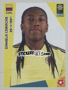 Sticker Daniela Caracas - FIFA Women's World Cup Australia & New Zealand 2023
 n. 552 - Panini