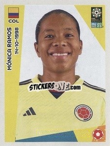 Sticker Mónica Ramos - FIFA Women's World Cup Australia & New Zealand 2023
 n. 554 - Panini