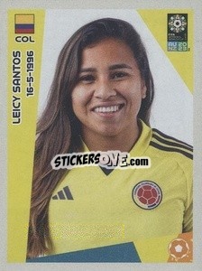 Figurina Leicy Santos - FIFA Women's World Cup Australia & New Zealand 2023
 - Panini