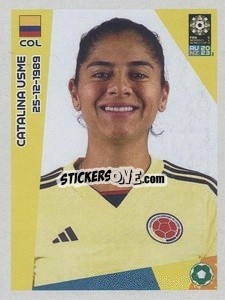 Figurina Catalina Usme - FIFA Women's World Cup Australia & New Zealand 2023
 - Panini