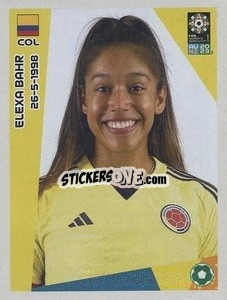 Sticker Elexa Bahr - FIFA Women's World Cup Australia & New Zealand 2023
 - Panini