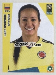 Sticker Lady Andrade - FIFA Women's World Cup Australia & New Zealand 2023
 - Panini