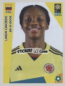 Sticker Linda Caicedo - FIFA Women's World Cup Australia & New Zealand 2023
 - Panini