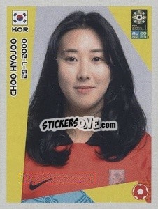 Cromo Choo Hyo-joo - FIFA Women's World Cup Australia & New Zealand 2023
 - Panini