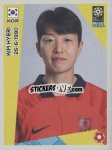 Sticker Kim Hye-ri - FIFA Women's World Cup Australia & New Zealand 2023
 - Panini