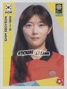 Sticker Shim Seo-yeon - FIFA Women's World Cup Australia & New Zealand 2023
 n. 569 - Panini