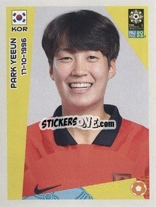 Sticker Park Ye-eun - FIFA Women's World Cup Australia & New Zealand 2023
 n. 573 - Panini