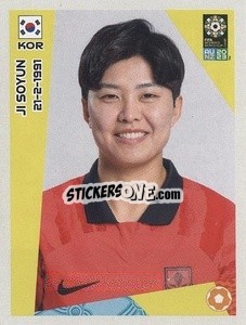 Figurina Ji So-yun - FIFA Women's World Cup Australia & New Zealand 2023
 n. 574 - Panini