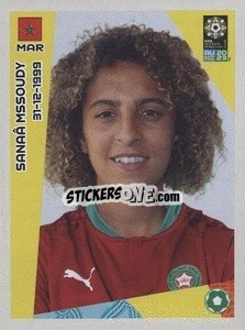 Sticker Sanaâ Mssoudy - FIFA Women's World Cup Australia & New Zealand 2023
 - Panini