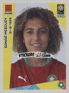 Figurina Sanaâ Mssoudy - FIFA Women's World Cup Australia & New Zealand 2023
 - Panini