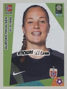Figurina Aurora Mikalsen - FIFA Women's World Cup Australia & New Zealand 2023
 - Panini