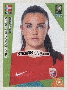 Sticker Ingrid Syrstad Engen - FIFA Women's World Cup Australia & New Zealand 2023
 - Panini