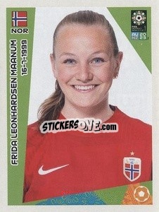 Sticker Frida Leonhardsen Maanum - FIFA Women's World Cup Australia & New Zealand 2023
 - Panini