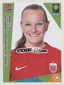 Cromo Frida Leonhardsen Maanum - FIFA Women's World Cup Australia & New Zealand 2023
 - Panini