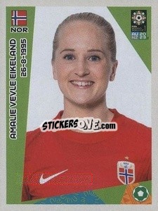 Sticker Amalie Vevle Eikeland - FIFA Women's World Cup Australia & New Zealand 2023
 - Panini