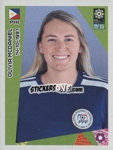 Figurina Olivia McDaniel - FIFA Women's World Cup Australia & New Zealand 2023
 - Panini