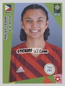 Figurina Malea Cesar - FIFA Women's World Cup Australia & New Zealand 2023
 - Panini