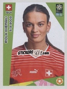 Sticker Riola Xhemaili - FIFA Women's World Cup Australia & New Zealand 2023
 - Panini