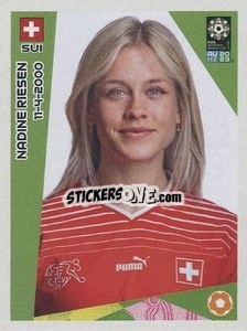 Sticker Nadine Riesen - FIFA Women's World Cup Australia & New Zealand 2023
 - Panini