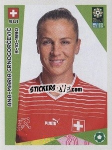 Sticker Ana Maria Crnogorčević - FIFA Women's World Cup Australia & New Zealand 2023
 - Panini
