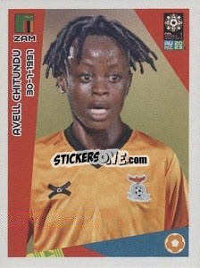 Sticker Avell Chitundu - FIFA Women's World Cup Australia & New Zealand 2023
 - Panini