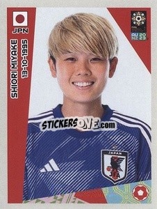 Sticker Shiori Miyake - FIFA Women's World Cup Australia & New Zealand 2023
 n. 198 - Panini