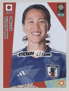 Sticker Hina Sugita - FIFA Women's World Cup Australia & New Zealand 2023
 n. 200 - Panini