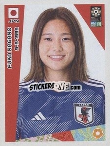 Sticker Fuka Nagano - FIFA Women's World Cup Australia & New Zealand 2023
 n. 201 - Panini