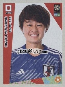 Sticker Hinata Miyazawa - FIFA Women's World Cup Australia & New Zealand 2023
 n. 202 - Panini
