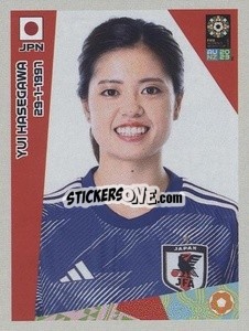 Sticker Yui Hasegawa - FIFA Women's World Cup Australia & New Zealand 2023
 - Panini