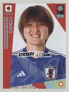 Sticker Honoka Hayashi - FIFA Women's World Cup Australia & New Zealand 2023
 n. 204 - Panini