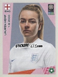 Sticker Lauren Hemp - FIFA Women's World Cup Australia & New Zealand 2023
 n. 225 - Panini